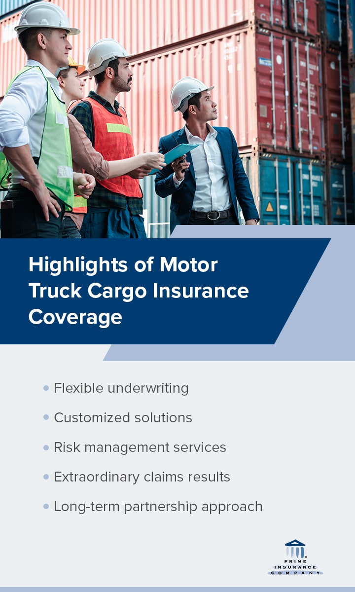 Highlights of Motor Truck Cargo Insurance Coverage